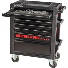 İzeltaş 7 Çekmece Dolu Premium Serisi Takım Dolabı
