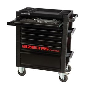 İzeltaş 7 Çekmece Dolu Premium Serisi Takım Dolabı