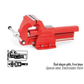 İzeltaş 7400 175 mm Dövme Çelik Mengene