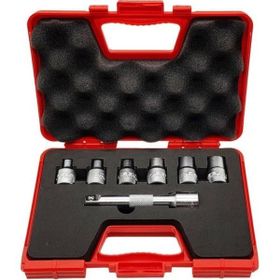 İzeltaş 7'li 1/2" Star Torx Lokma Takımı