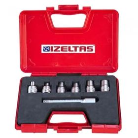 İzeltaş 7'li 1/2" Star Torx Lokma Takımı