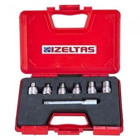 İzeltaş 7'li 1/2" Star Torx Lokma Takımı