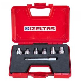 İzeltaş 7'li 1/2" Star Torx Lokma Takımı