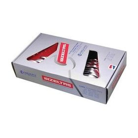 İzeltaş 8 Parça Uzun Boy İnch Ölçü 0161 00 2108 İki Ağız Anahtar Takımı