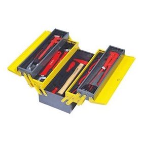 İzeltaş 8420 5 Gözlü 28 Parça 195x420x210 mm Metal Takım Çantası