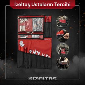 İzeltaş 8779008741 41 Parça Motosiklet Bakım Seti