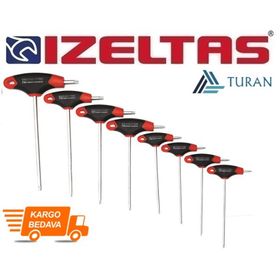 İzeltaş 8'li T Tipi Torx Allen Takımı