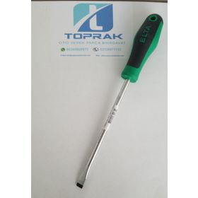 İzeltaş 8X175 cm Ergonomik Düz Tornavida