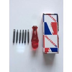 İzeltaş Değişken Bits Uçlu 7 Parça Tornavida