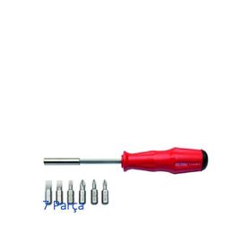 İzeltaş Değişken Bits Uçlu 7 Parça Tornavida