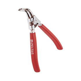 İzeltaş Dış Segman Kırmızı Yaylı 125 mm Eğri Pense