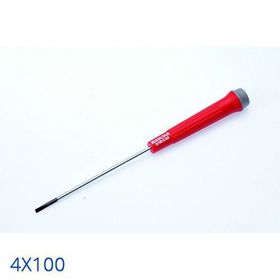 İzeltaş Elektronikçi Tip Klemens 4x100 Düz Uçlu Tornavida