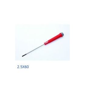 İzeltaş Elektronikçi Tip Klemens Düz Uçlu 2.5 X 60 mm Tornavida