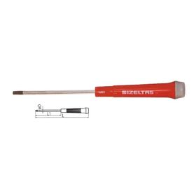 İzeltaş Elektronikçi Tip Klemens Torx Uçlu Tornavida T5x60 Tornavida