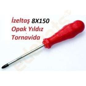 İzeltaş Elta Opak 8x150 Yıldız Tornavida