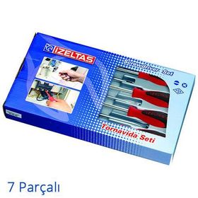 İzeltaş Ergonomik 7 Parça Tornavida