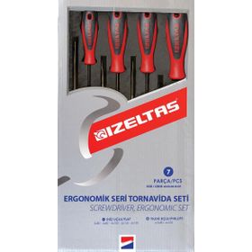 İzeltaş Ergonomik 7 Parça Tornavida