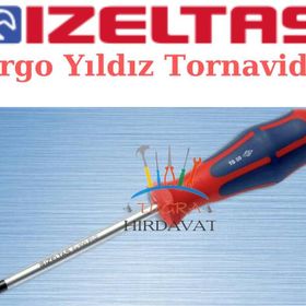 İzeltaş Ergonomik Seri 3x60 Yıldız Uçlu Tornavida