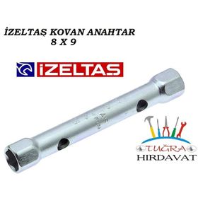 İzeltaş İki Ağız Kovan 08 x 09 mm Anahtar