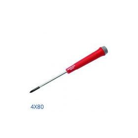 İzeltaş Klemens 4x80 mm Yıldız Tornavida