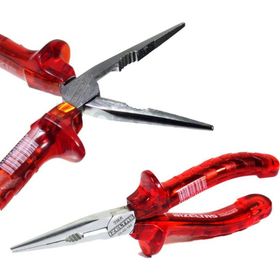 İzeltaş Kraft Seri 200 mm Düz Uçlu Kargaburun Pense