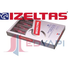 İzeltaş Kraft Seri Düz Uçlu Tornavida Seti 8 Parça