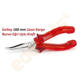 İzeltaş Kraft Uzun Kargaburun Eğri Uçlu 160 mm