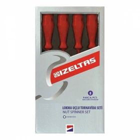 İzeltaş Lokma Uçlu 8'li Tornavida