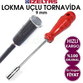 İzeltaş Lokma Uçlu 9 mm Tornavida