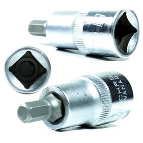 İzeltaş M8x60 mm 1/2" Kısa On İki Köşe Lokmalı Allen Uç