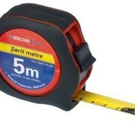İzeltaş Plastik Şerit Metre 5 mt