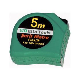 İzeltaş Plastik Şerit Metre 5 mt