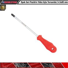 İzeltaş Pozidriv 4.5x80 Yıldız Tornavida