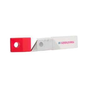 İzeltaş Pro 18 mm 10'lu Güvenlikli Trapez Yedek Maket Bıçağı