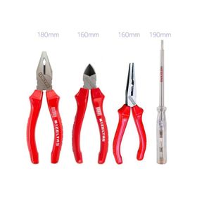 İzeltaş Set 180 Mm Pense 160 Mm Yan Keski 160 Mm Kargaburun 190 Mm Kontrol Kalemi Pense