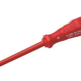 İzeltaş Süngüsü İzoleli Düz Uçlu 6.5 X 150 mm Tornavida