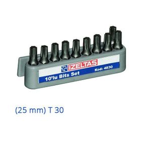 İzeltaş T30 25 mm Torx Bits Uç