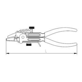 İzeltaş Testere Çaprazı 180 mm