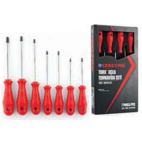 İzeltaş Torx Uçlu 7 Parça Tornavida Seti