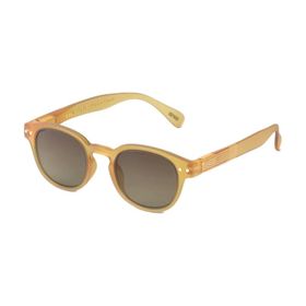 İzipizi Junior #C Golden Glow 5-10 Yaş Çocuk 41 Ekartman Açık Kahverengi Güneş Gözlüğü