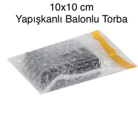 İzivo Yapışkanlı 10x10 cm 100 Adet Balonlu Torba