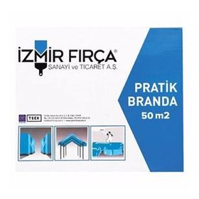 İzmir Fırça 50 M2 Poşetli Kalın Pratik Branda