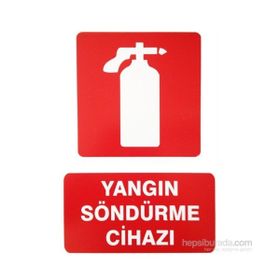 İzmir Serigrafi Pvc Levha Yangın Söndürme Cihazı Uyarı Levhası