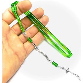 İzmur Tesbih Kesme Model Püsküllü 6-10 mm Ateş Sıkma Kehribar Tesbih