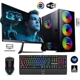 İzoly Anubarak X i5-10400F 16GB RAM 256GB SSD GTX 1660 Super FreeDOS 24 inç Monitör Oyun Bilgisayarı