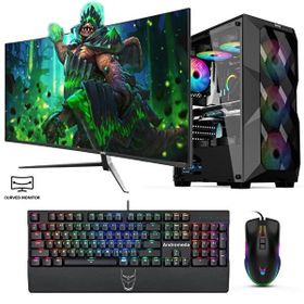 İzoly Banette Y i3-10100F 16GB RAM 512GB SSD GTX 1660 Super FreeDOS 27 inç Monitör Oyun Bilgisayarı
