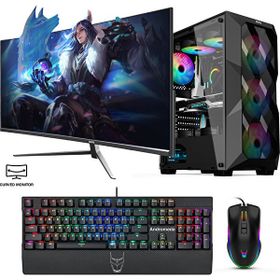 İzoly Beldum Y i3-10100F 16GB RAM 256GB SSD RX 580 FreeDOS 27 inç Monitör Oyun Bilgisayarı