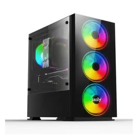 Izoly Box II i3-10100F 8GB RAM 256GB SSD 4GB RX 550 24 inç Monitör Oyun Bilgisayarı