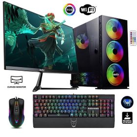 İzoly Chaotic X i3-10100F 8GB RAM 256GB SSD 12GB RTX 3060 FreeDOS 24 inç Monitör Oyun Bilgisayarı
