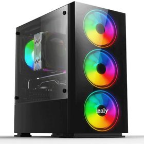 Izoly Magnus Ryzen 5 3600 8 GB Ram 512 GB M.2 SSD 4 GB RX550 24" Free Dos Masaüstü Oyuncu Bilgisayarı